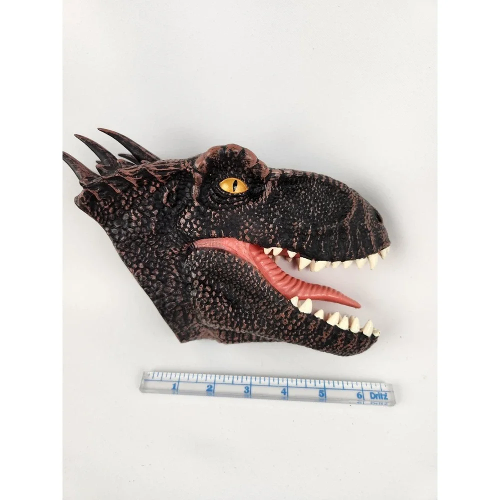 Dinosaur Rubber Hand Puppet‎ Toys Dino Pretend Play